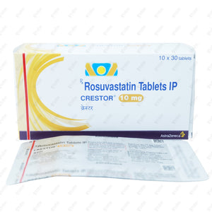 Crestor 10mg Tablet 30's