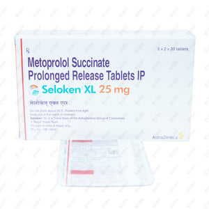 SELOKEN XL 25mg Tablet 30's