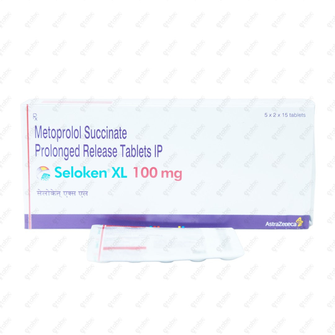 Seloken XL 100mg Tablet 15's
