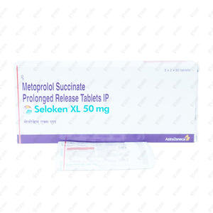 SELOKEN XL 50mg Tablet 30's
