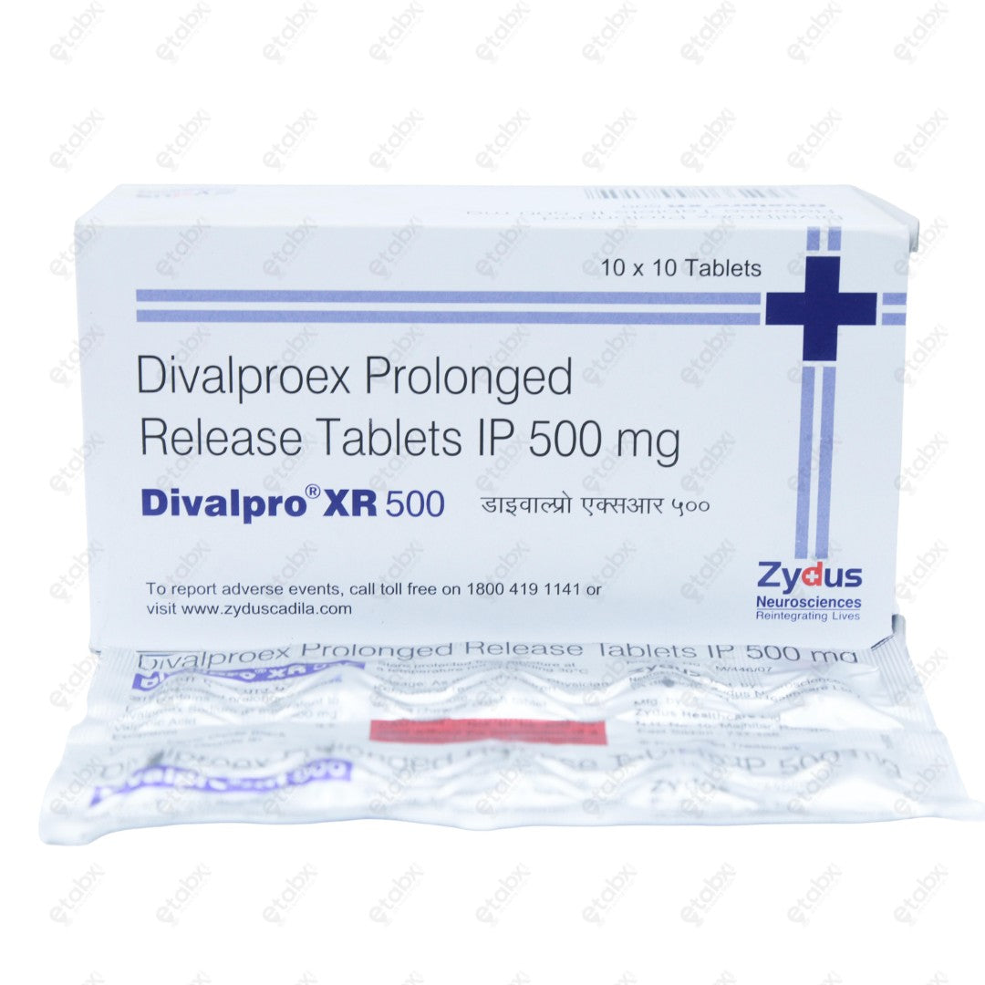 Divalpro XR 500mg Tablet 10's
