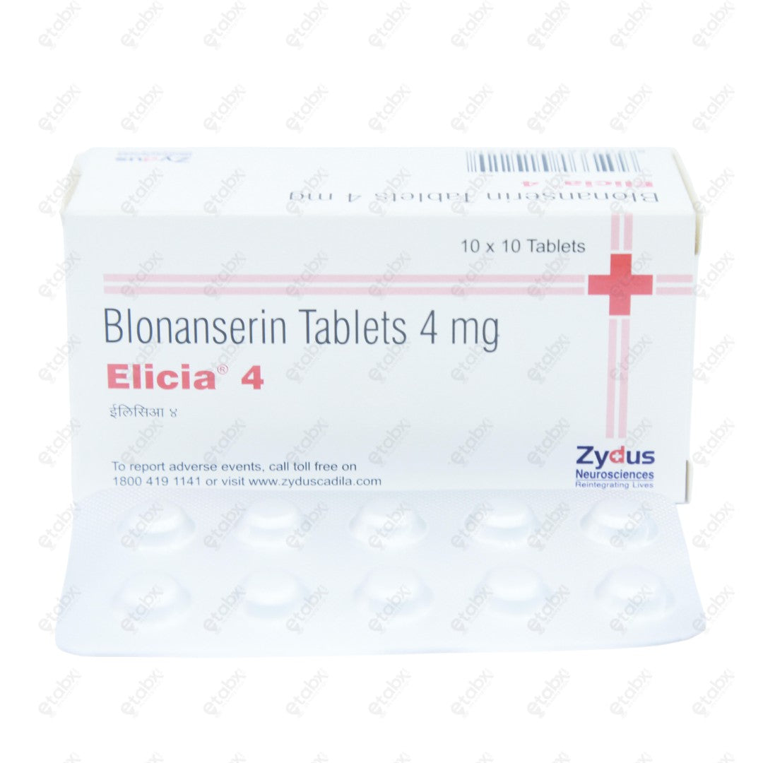 Elicia 4mg Tablet 10's