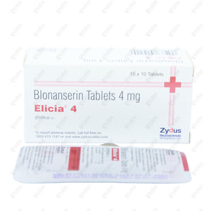 Elicia 4mg Tablet 10's