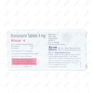 Elicia 4mg Tablet 10's
