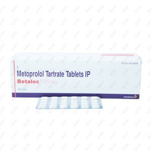 Betaloc 25mg Tablet 30's