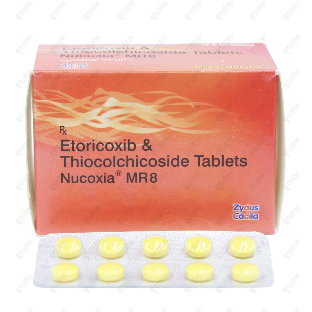 Nucoxia MR 8mg Tablet 10's