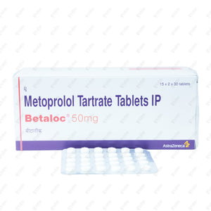 Betaloc 50mg Tablet 30's