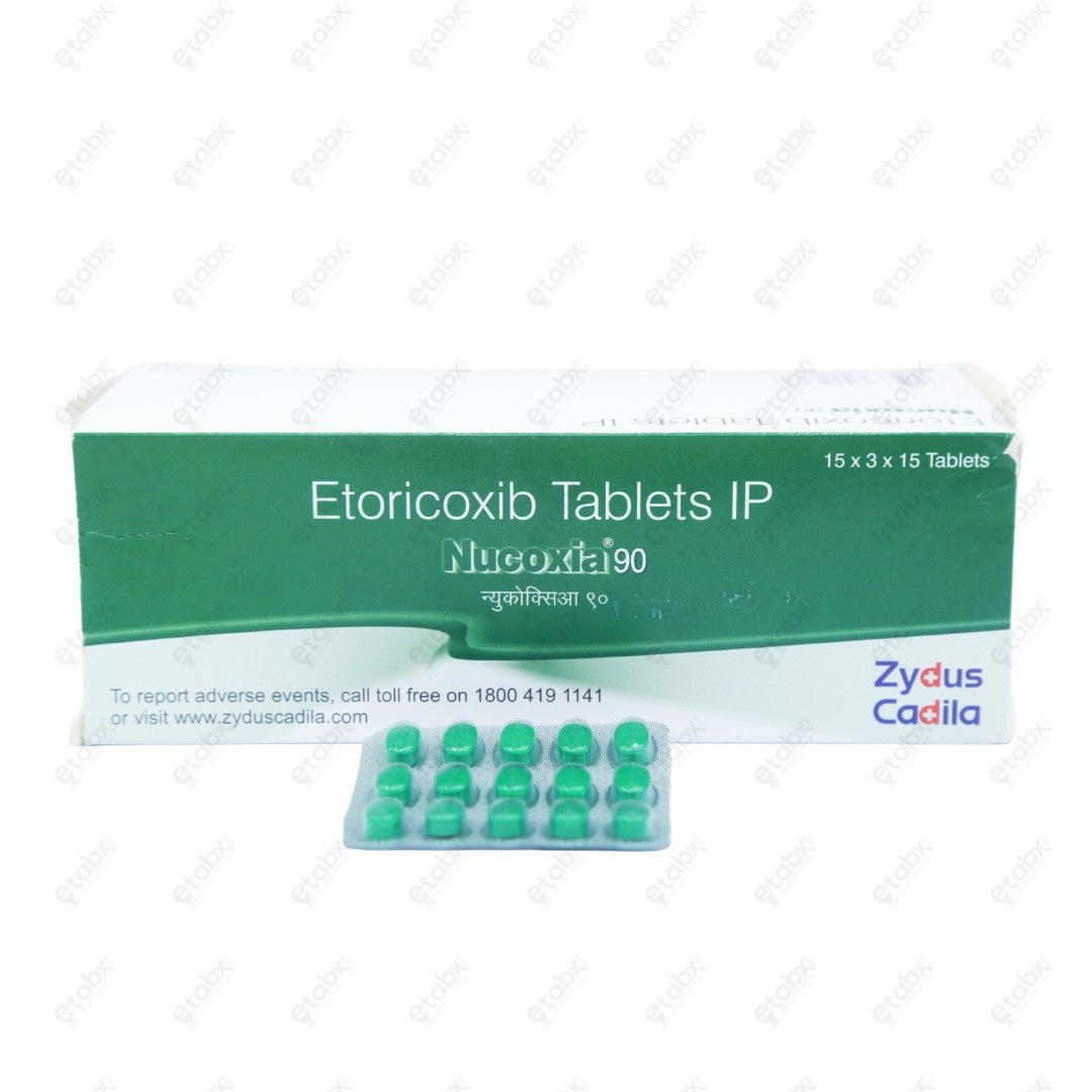 Nucoxia 90mg Tablet 15's
