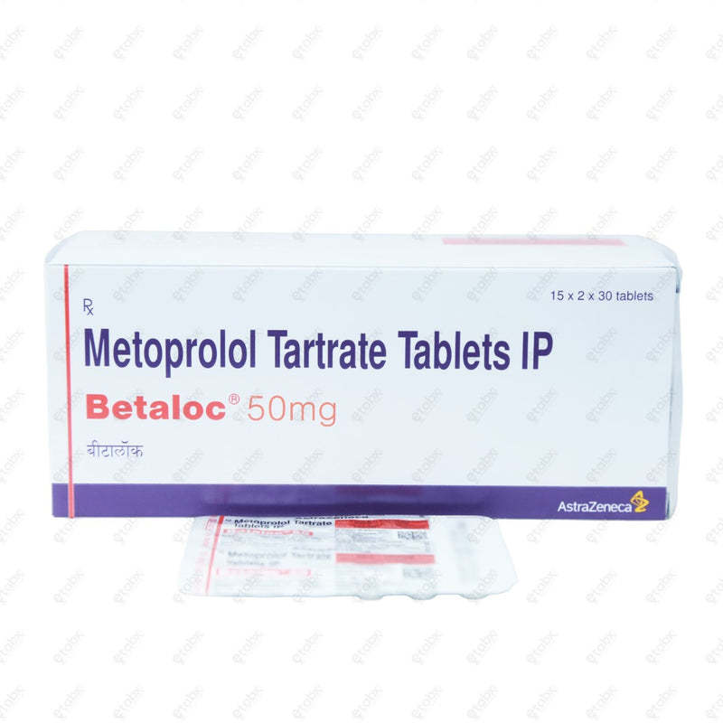 Betaloc 50mg Tablet 30's