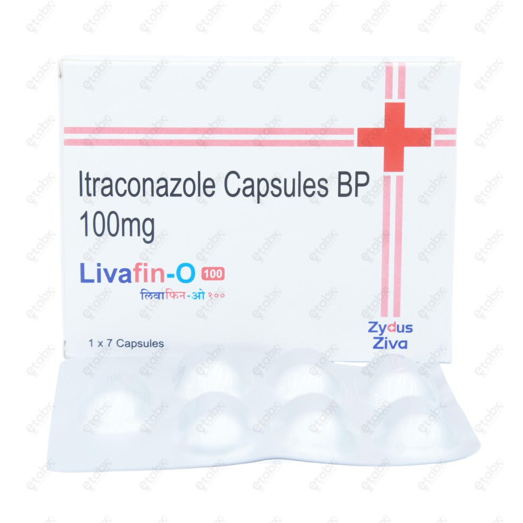 Livafin O 100mg Capsule 7's