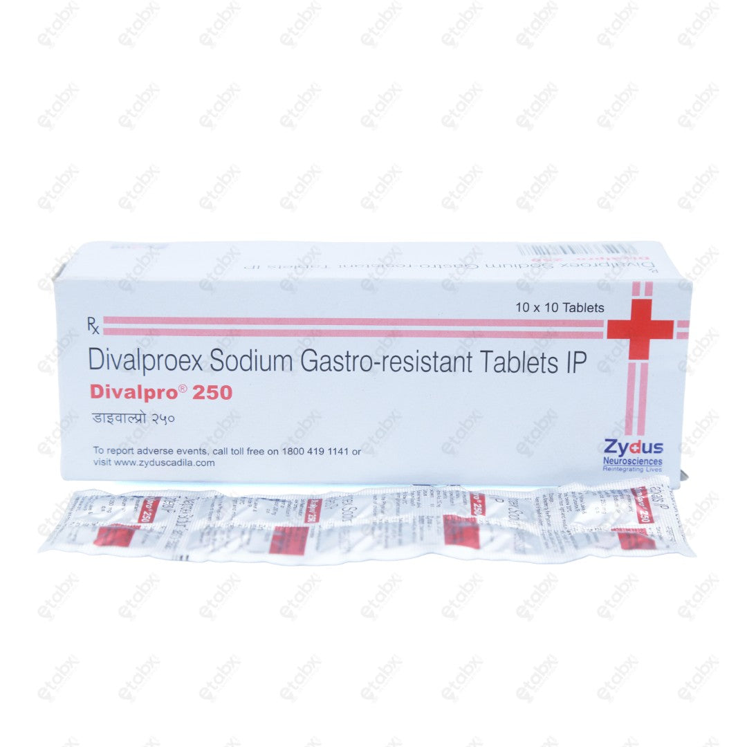 Divalpro 250mg Tablet 10's