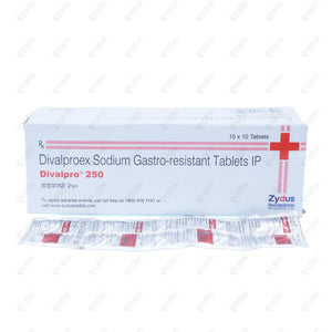 Divalpro 250mg Tablet 10's