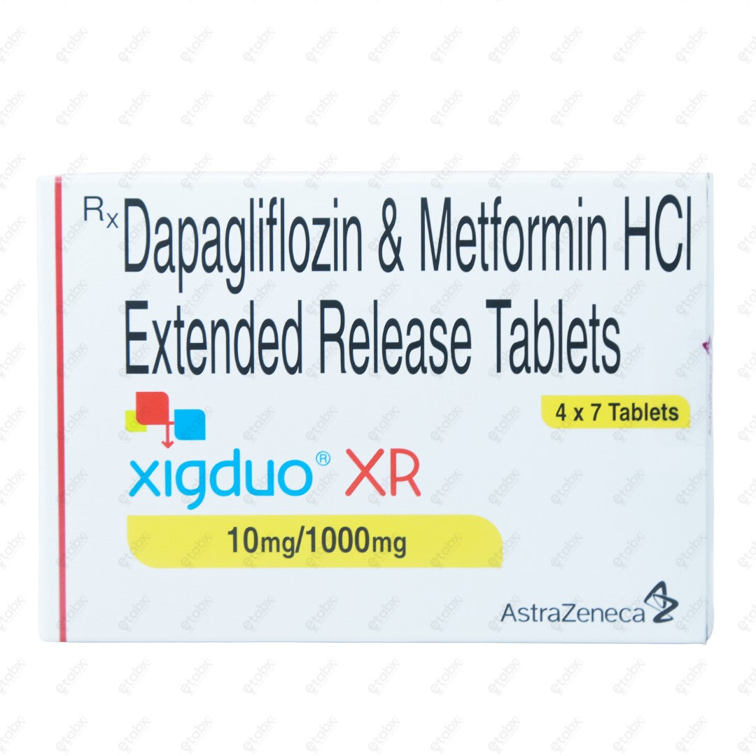 Xigduo XR 10/1000 MG Tablets 14's