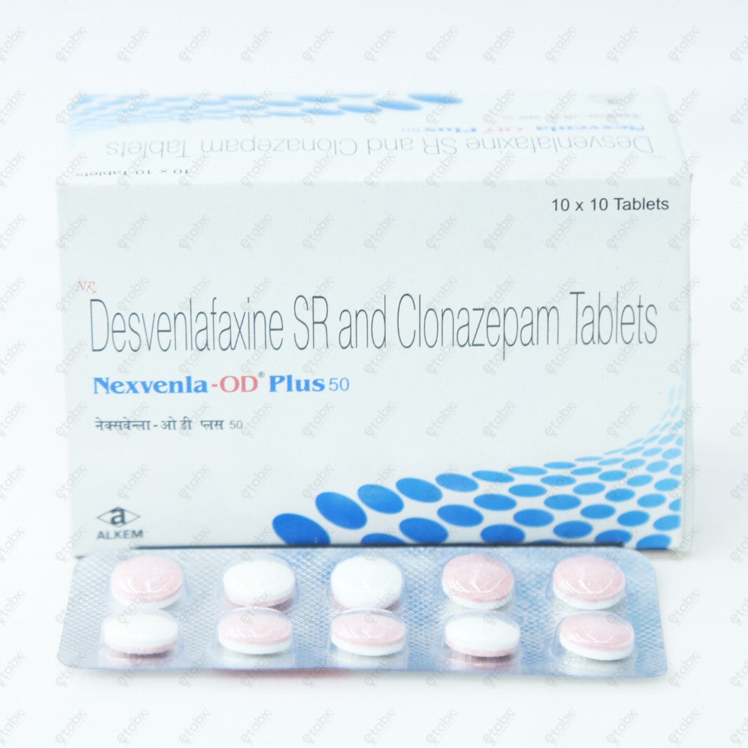 Nexvenla OD Plus 50 Tablet 10's