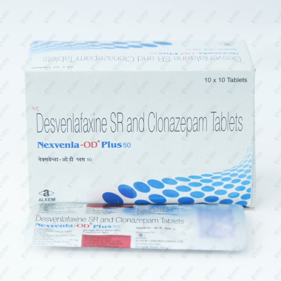 Nexvenla OD Plus 50 Tablet 10's