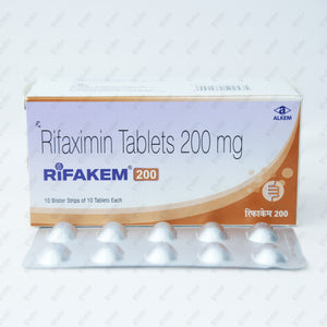 Rifakem 200 mg 10 Tablets