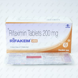 Rifakem 200 mg 10 Tablets