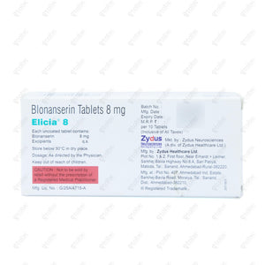ELICIA 8mg Tablets (10's)