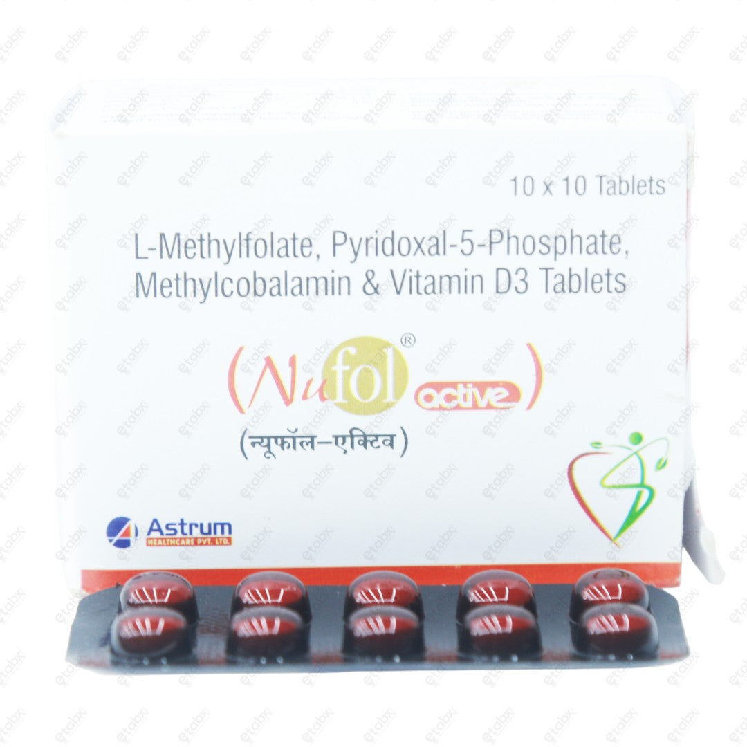 Nufol Active Tablet 10's