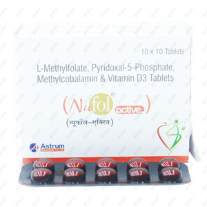 Nufol Active Tablet 10's