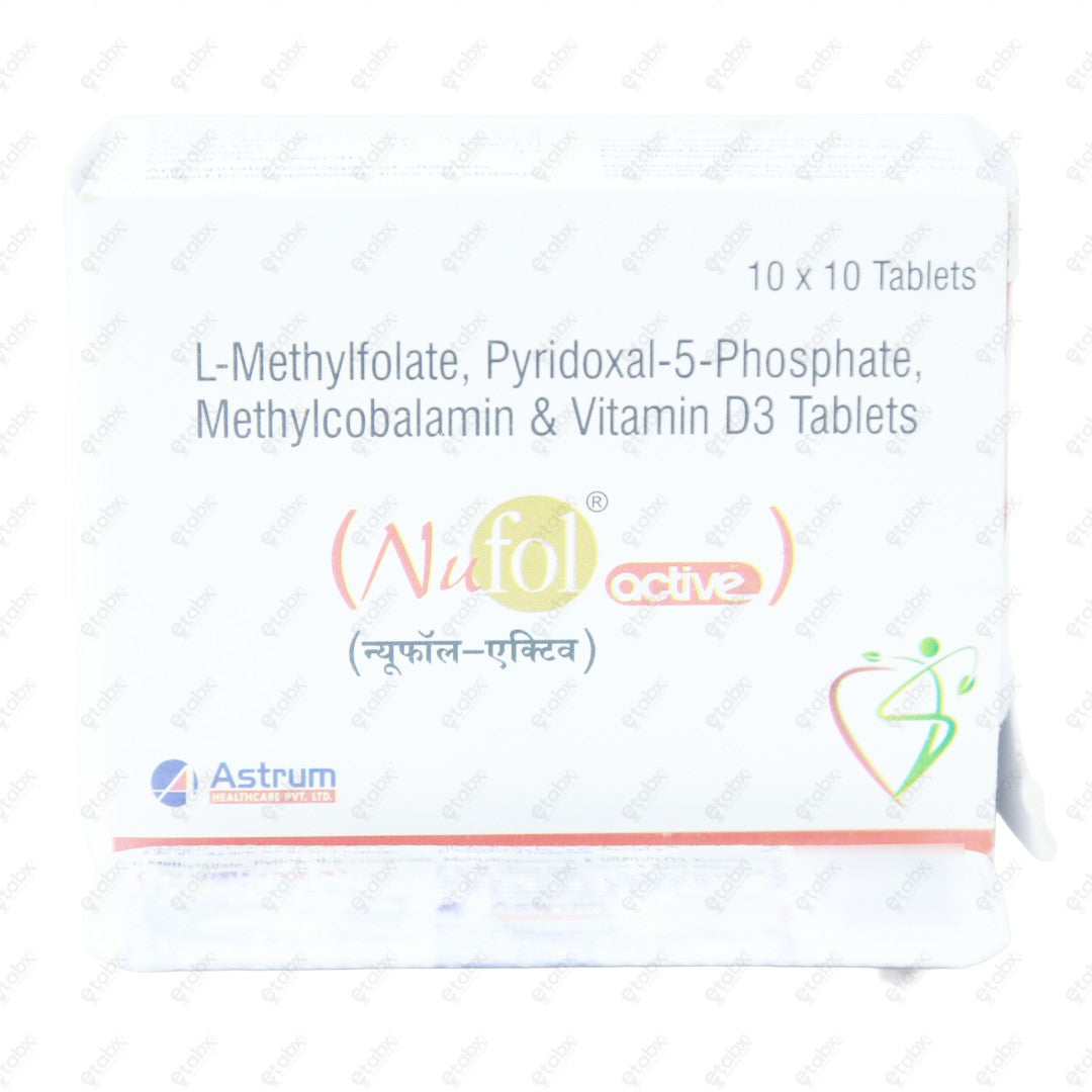 Nufol Active Tablet 10's
