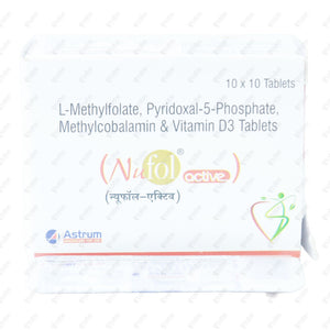 Nufol Active Tablet 10's