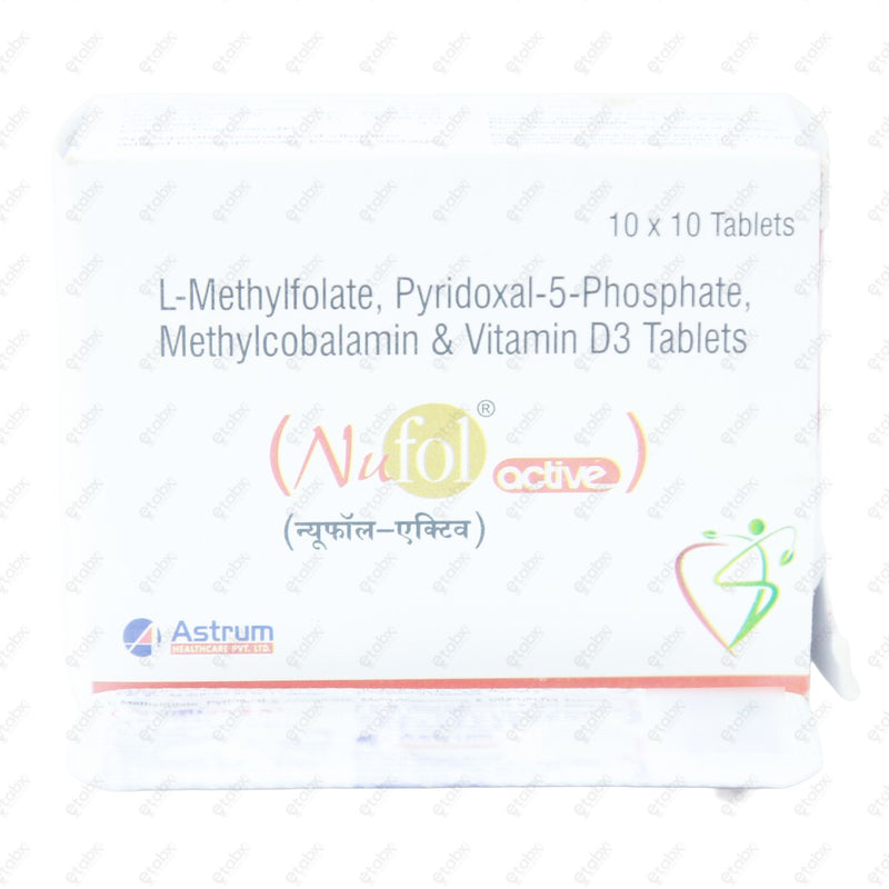 Nufol Active Tablet 10's