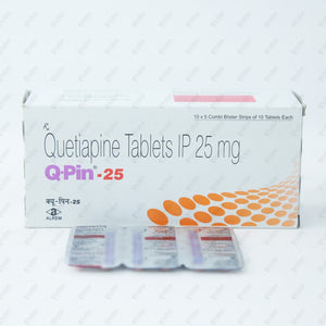 Q Pin 25mg Tablet 10's