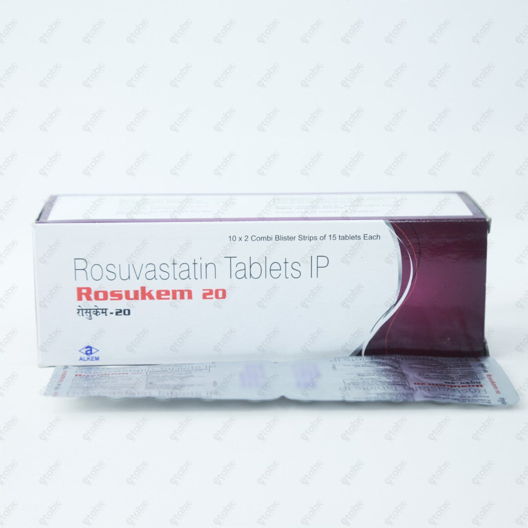 ROSUKEM 20mg Tablets 15'S