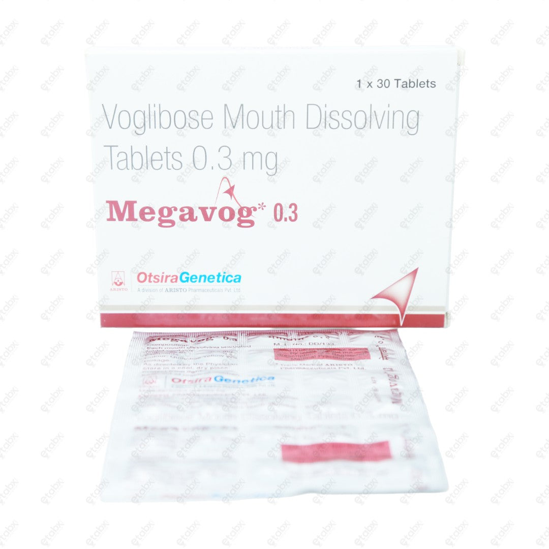 Megavog 0.3 Tablet 30's