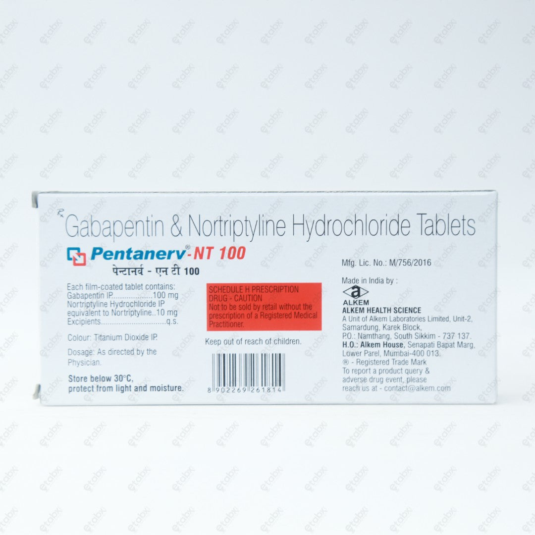 Pentanerv NT 100 Tablets 10's