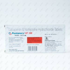 Pentanerv NT 100 Tablets 10's