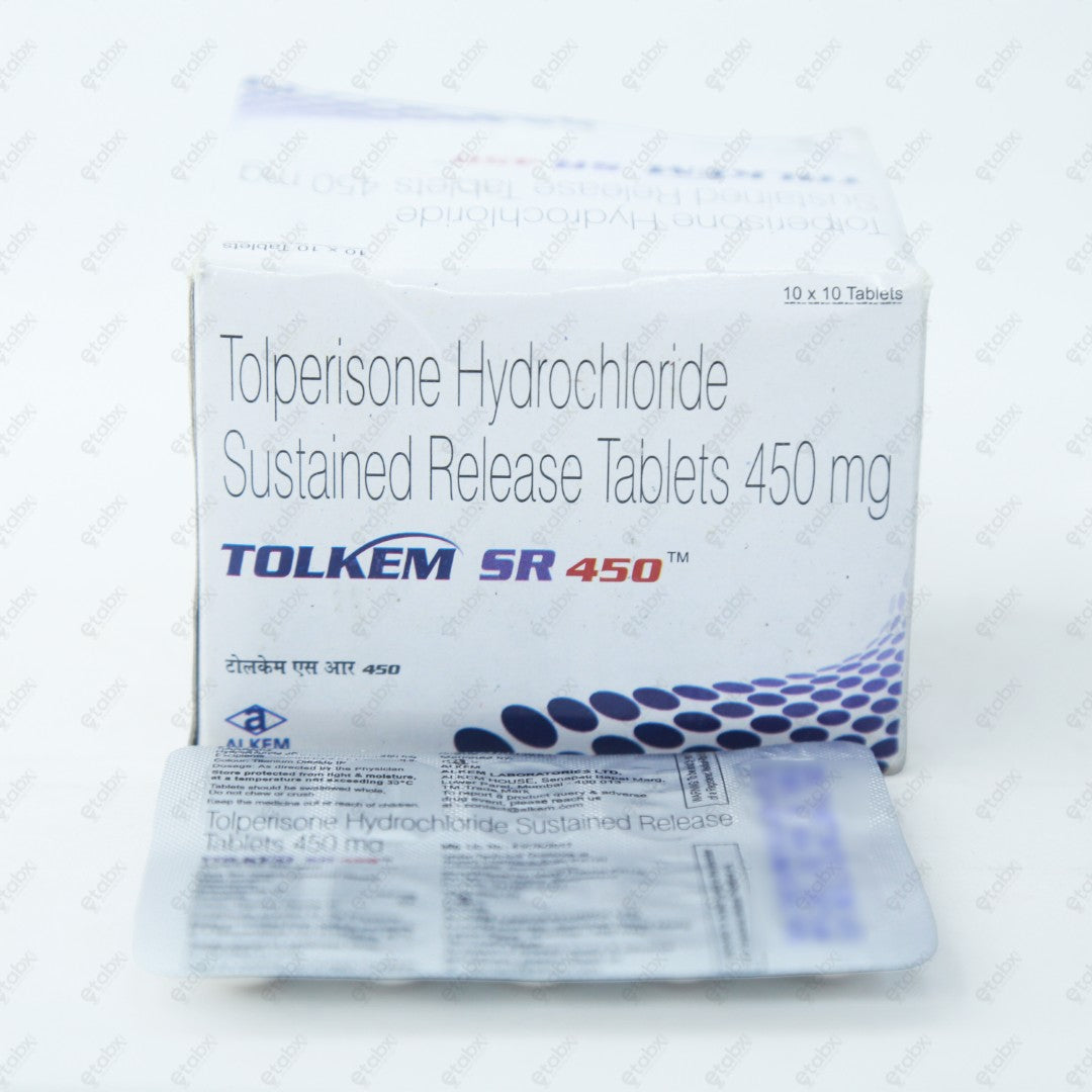 Tolkerm SR 450mg Tablet 10's