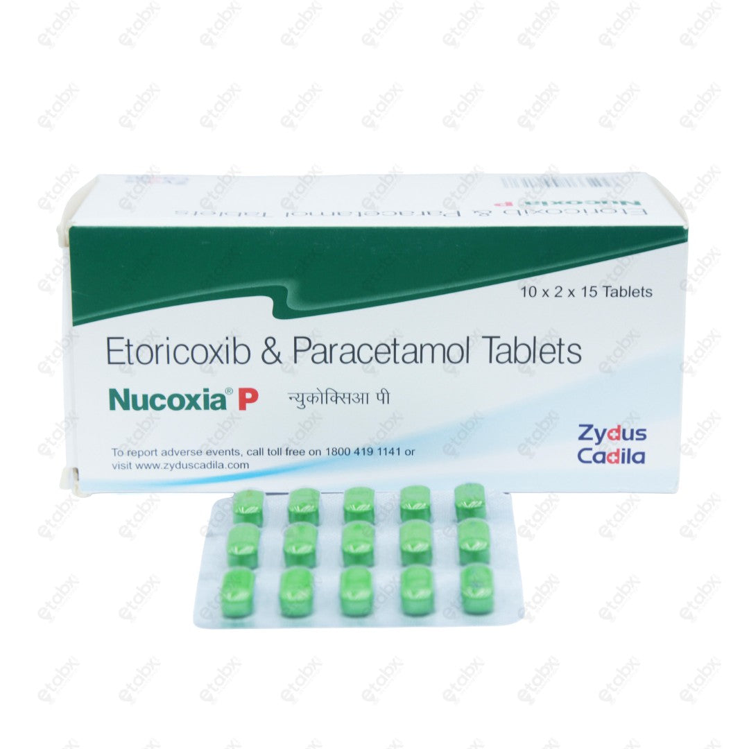 Nucoxia P Tablet 15's