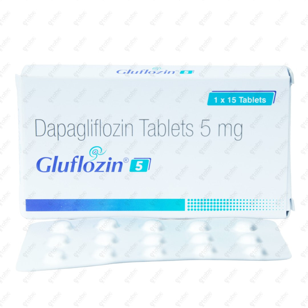 Gluflozin 5 Tablet 15's