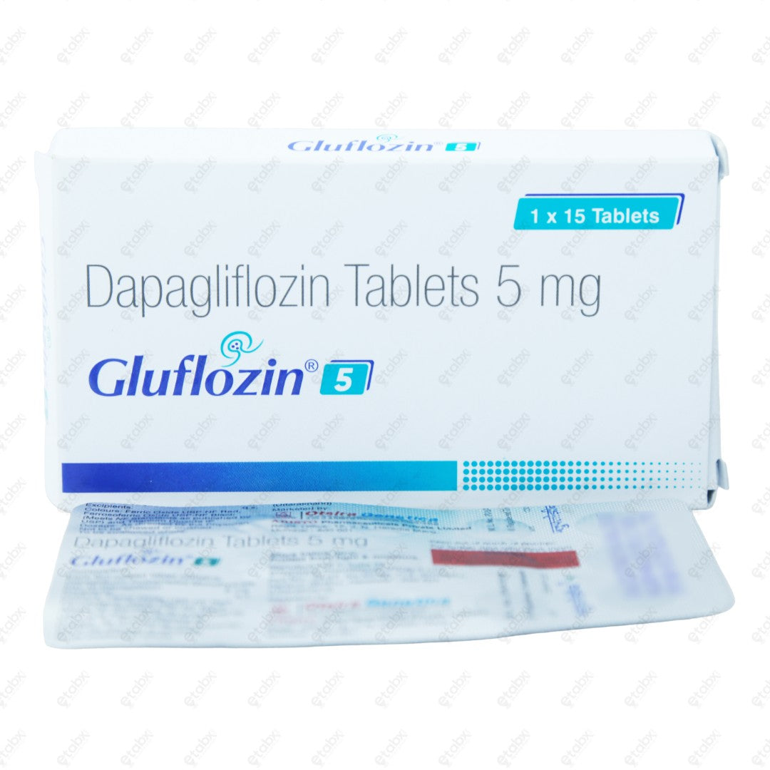 Gluflozin 5 Tablet 15's