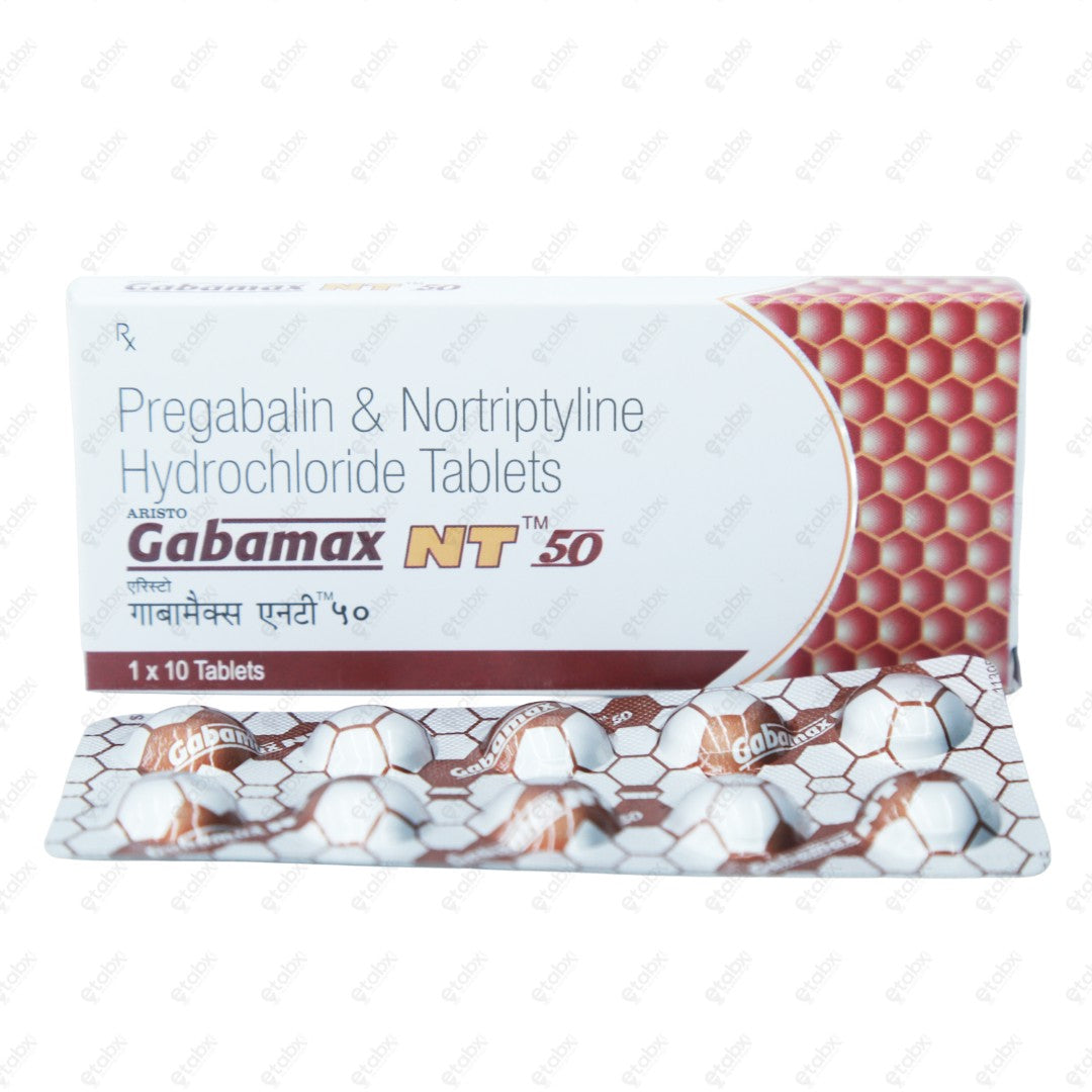 Gabamax NT 50 Tablets 10's