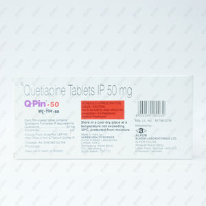 Q Pin 50mg Tablet 10's