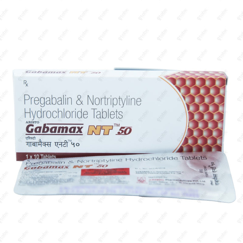 Gabamax NT 50 Tablets 10's
