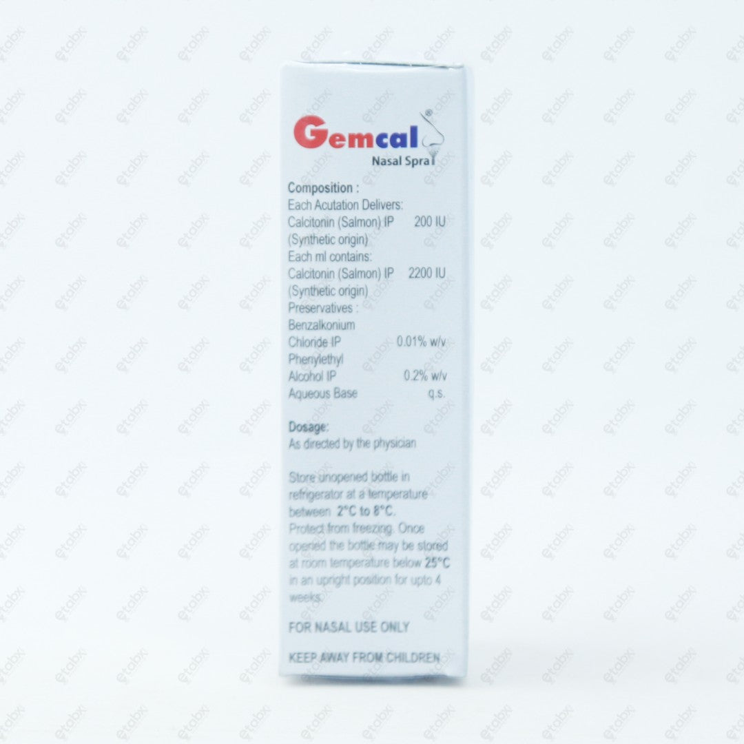 GEMCAL Nasal Spray 3.7ML