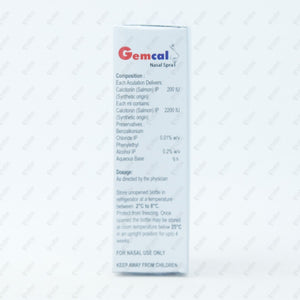 GEMCAL Nasal Spray 3.7ML
