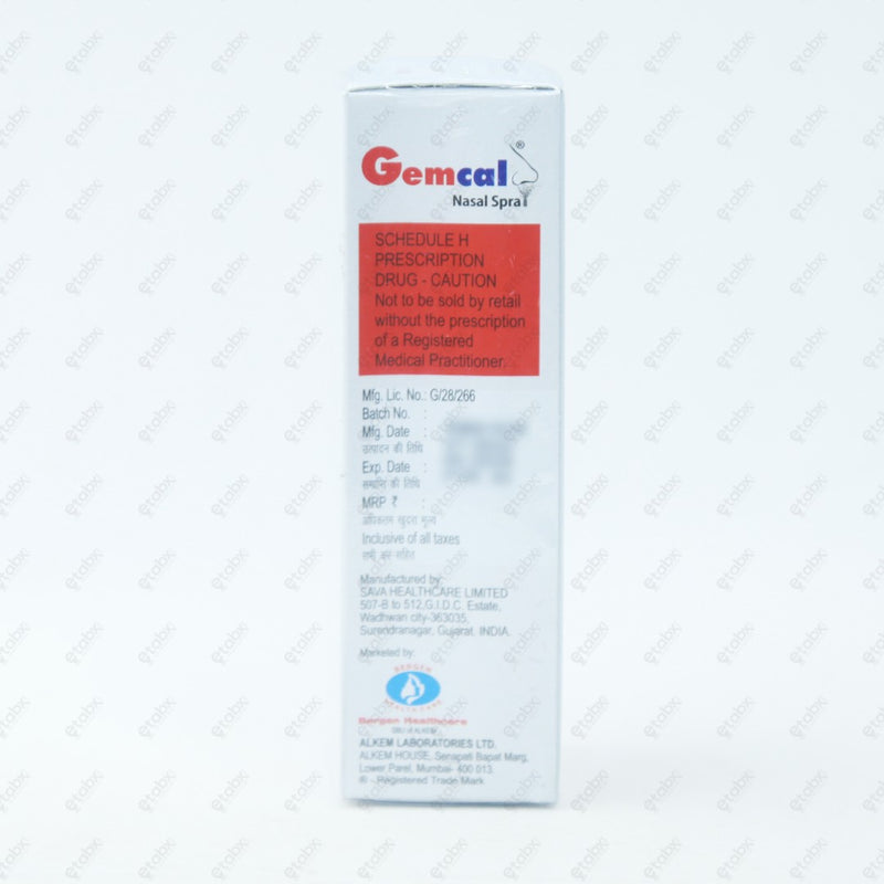 GEMCAL Nasal Spray 3.7ML