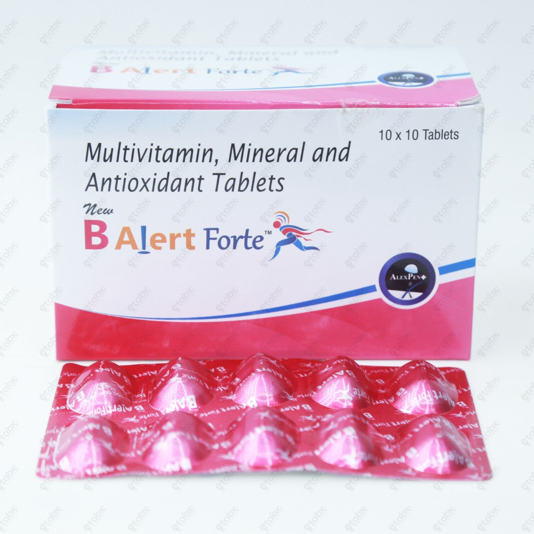 B Alert Forte Tablet 10's
