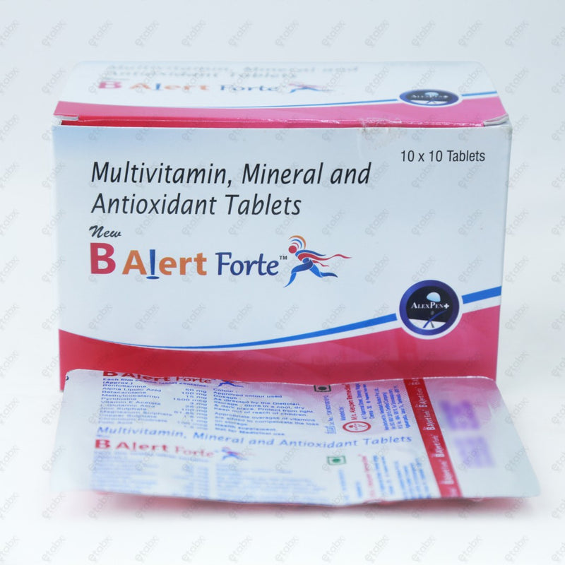 B Alert Forte Tablet 10's