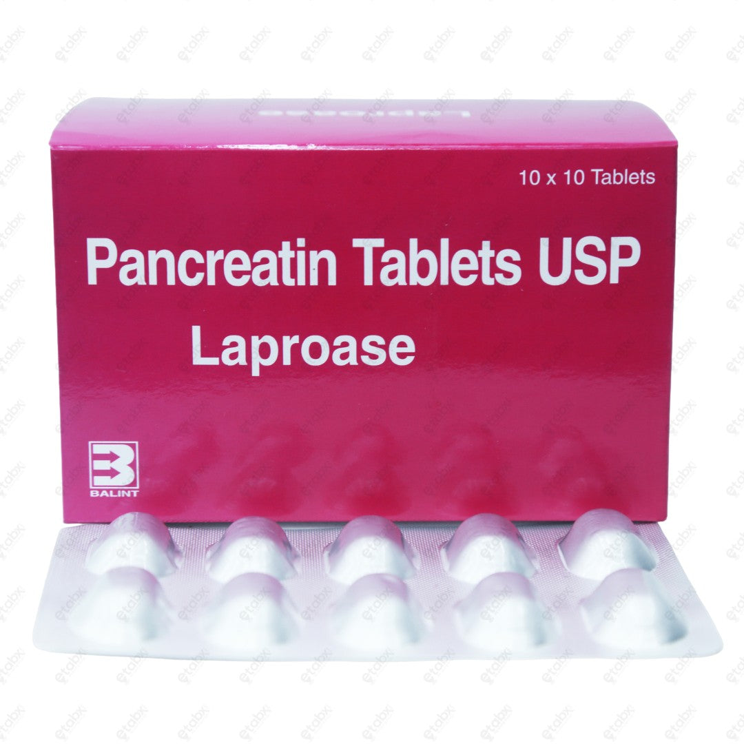 Laproase Tablet 10's