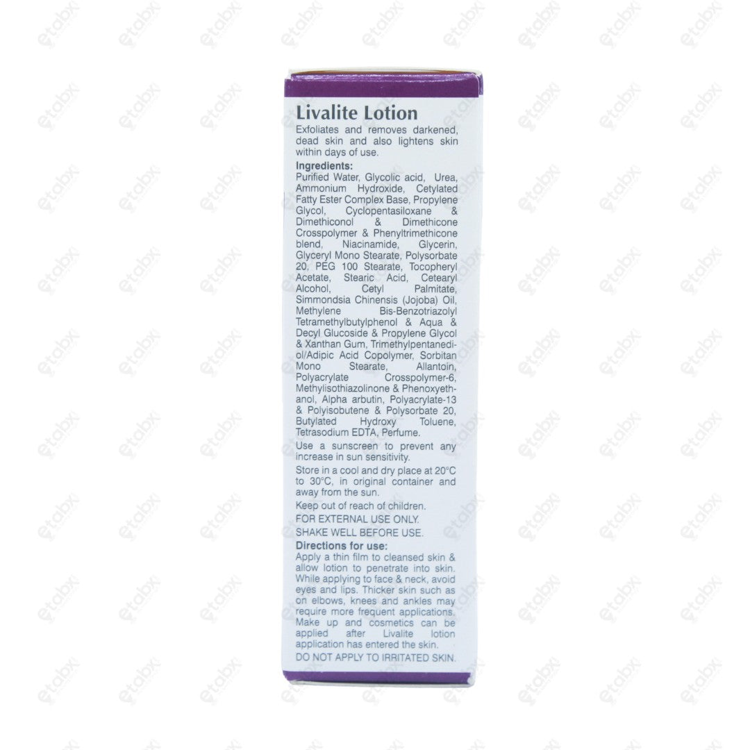 Livalite Lotion 30ML Skin Brightening Lotion