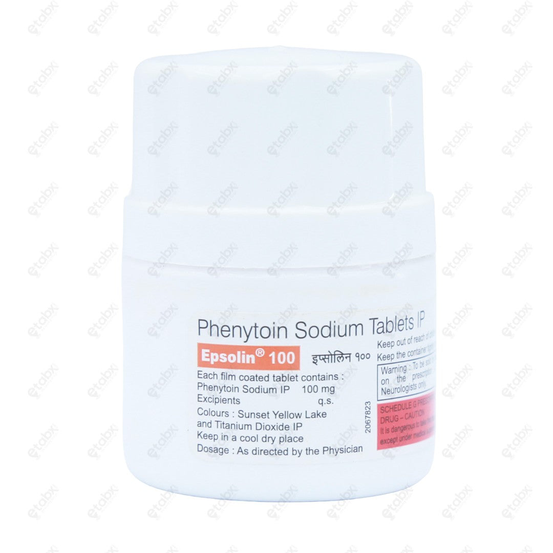 EPSOLIN 100MG Tablets 100'S