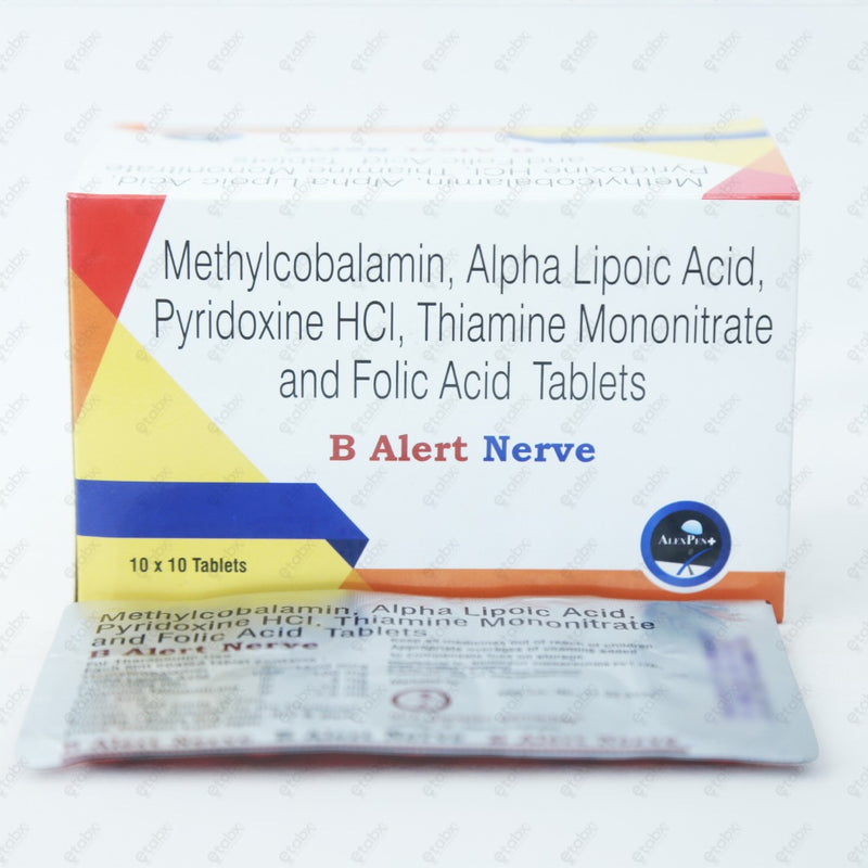 B ALERT NERVE Capsules 10's