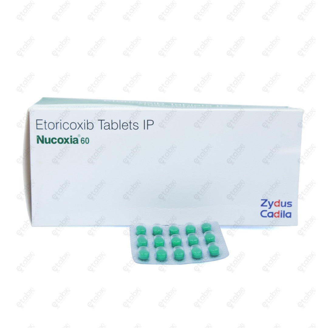 Nucoxia 60mg Tablets 15's