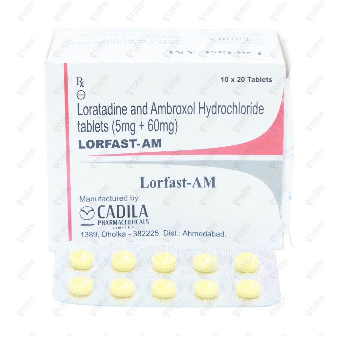 Lorfast AM Tablet 10's